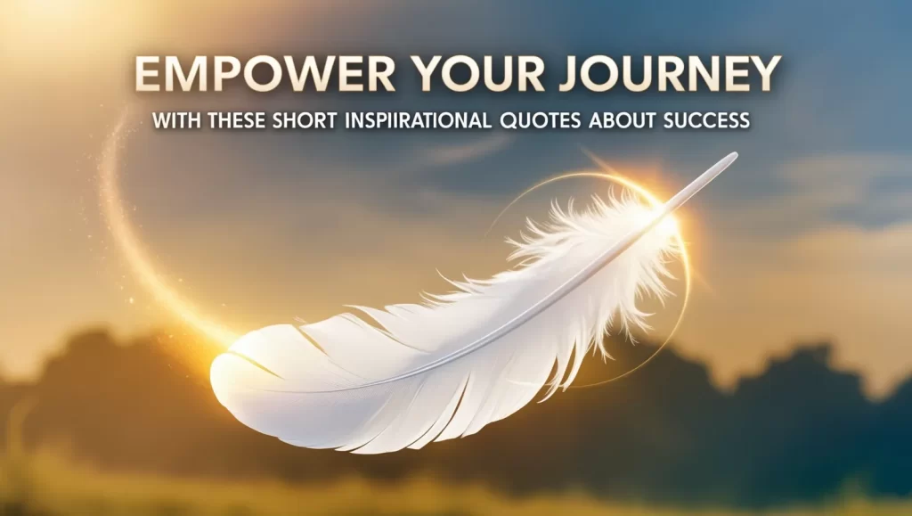 Empower Your Journey with These Short Inspirational Quotes About Success Empower Your Journey with These Short Inspirational Quotes About Success
