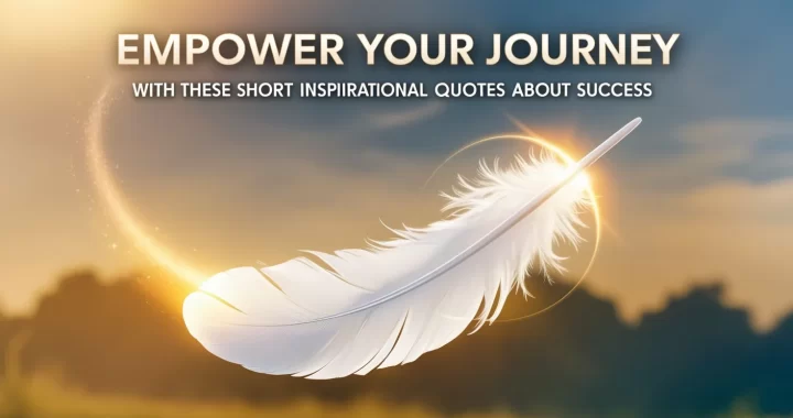 Empower Your Journey with These Short Inspirational Quotes About Success